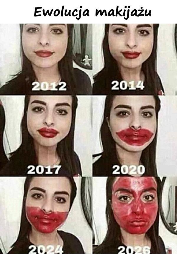 Ewolucja makijażu